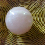 Crystal ball pink